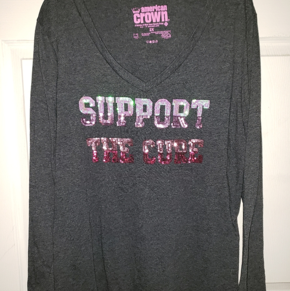 American Crown long-sleeved t-shirt